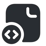Document Code 2 SVG Icon